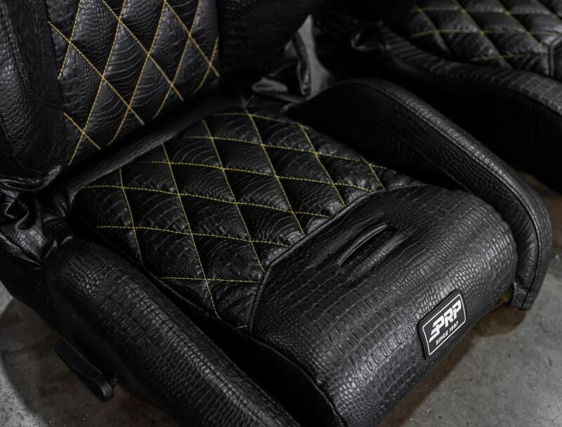 PRP EnduroTrail Reclining Suspension Seat - Gray Tweed - Driver thumbnail 4