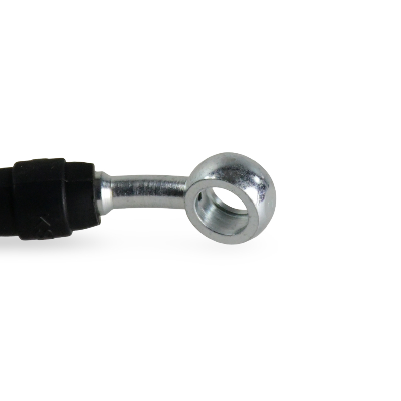 Baer Brakes 25.25in Long Braided Hose Set w/ 3AN Female Straight x 10mm 20 Degree Banjo Ends