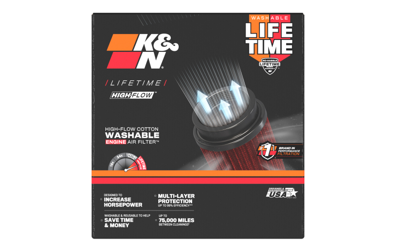 K&N 09-12 Can-Am Outlander 800R/Max 800R/10-12 650/Max650/10-11 Renegade 800 Air Filter