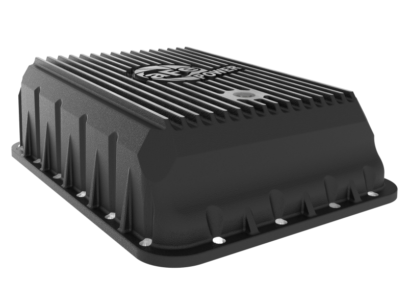 aFe POWER Pro Series Transmission Pan Black w/ Machined Fins RAM 3500 13-24 (AS69RC Transmission) thumbnail 2