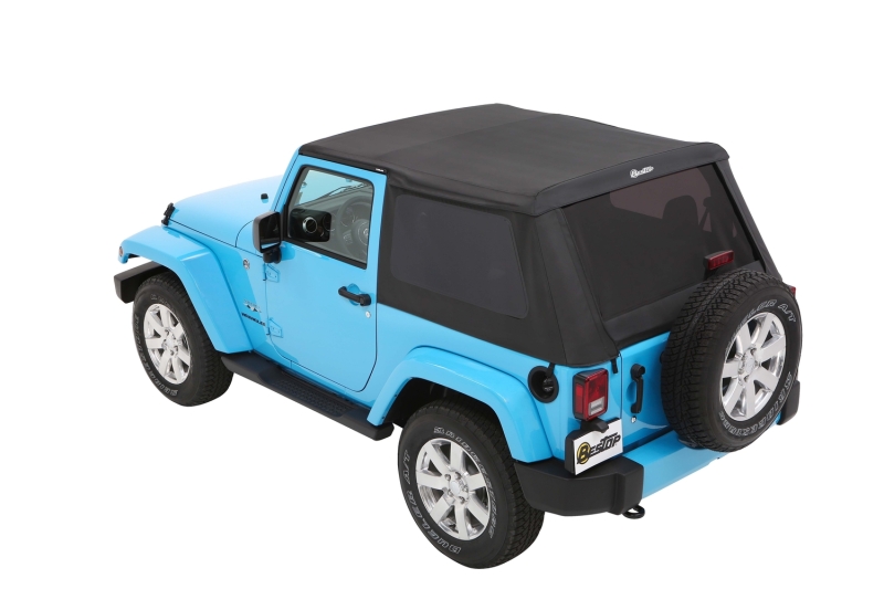 Bestop 07-18 Jeep Wrangler JK 2-Door Trektop (Black Diamond)
Trektop