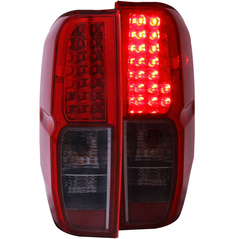 ANZO 2005-2008 Nissan Frontier LED Taillights Red/Smoke thumbnail 5