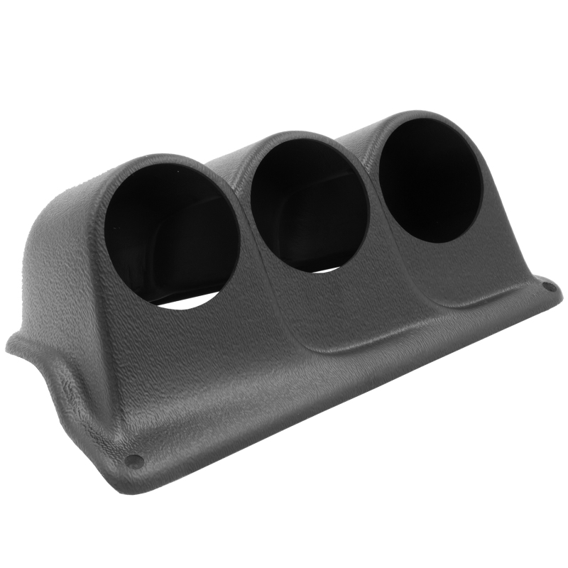 Autometer 99-03 Ford Super Duty 52mm Black Triple Dash Top Pod thumbnail 7