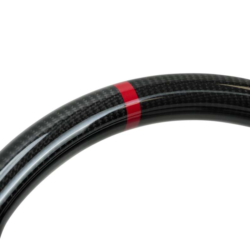 NRG 12-23 Toyota Tacoma OEM Plus Carbon Fiber Steering Wheel w/ Black Stitch & Red Center Mark thumbnail 2
