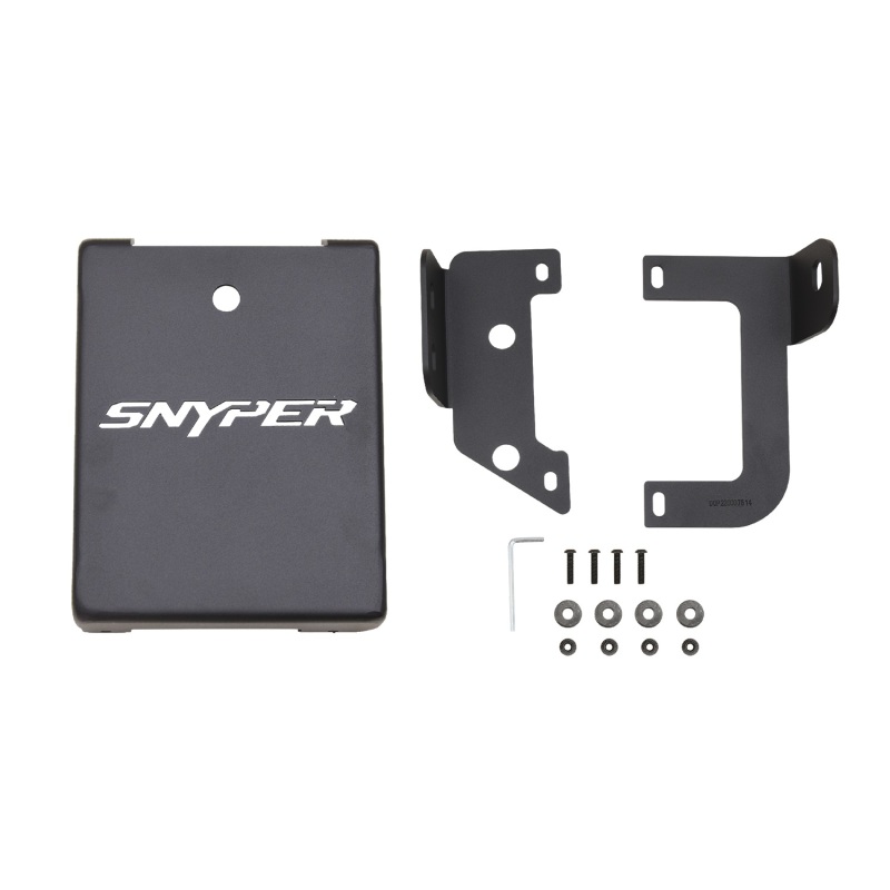 Westin/Snyper 07-17 Jeep Wrangler Evap Canister Skid Plate - Textured Black thumbnail 7