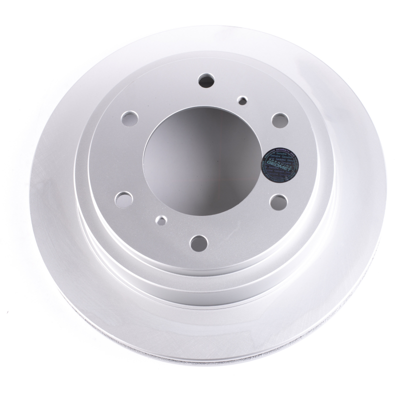 Power Stop 00-06 Mitsubishi Montero Rear Evolution Geomet Coated Rotor