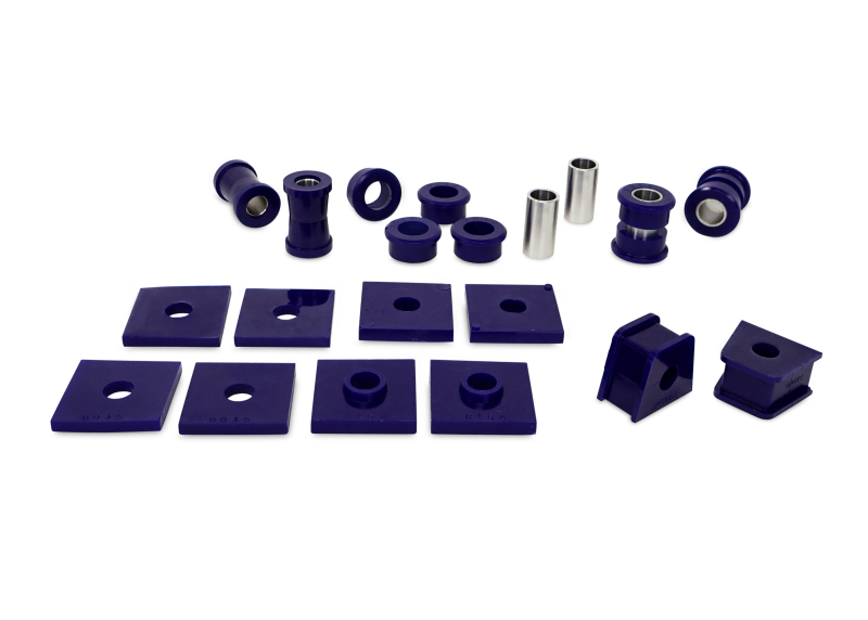 SuperPro 62-74 MG MGB Base Front Axle Bushing Kit MGB/GT/V8 Chrome Bumper Stainless Steel Hardware