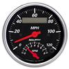 AutoMeter Gauge Tach/Speedo 3-3/8in. 120MPH & 8K RPM Elec. Program. Designer Blk thumbnail 6