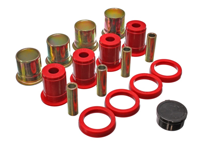 Energy Suspension Chevrolet/Pontiac Black Rear End Control Arm Bushing Set w/ Thrust Washer thumbnail 5