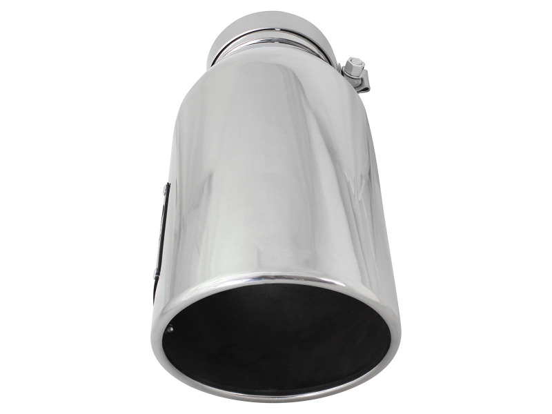 aFe Diesel Exhaust Tip Bolt On Polished 4in Inlet x 6in Outlet x 15in Long thumbnail 9