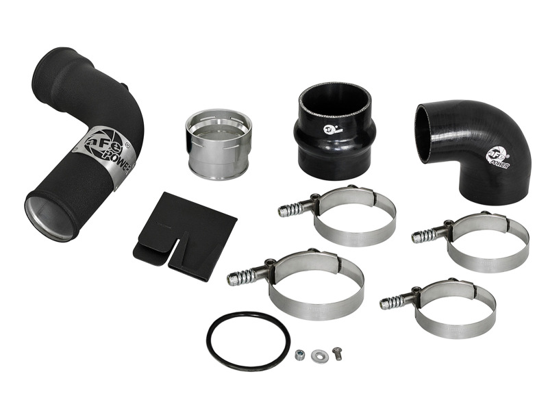 BladeRunner 3 IN Aluminum Cold Charge Pipe Black