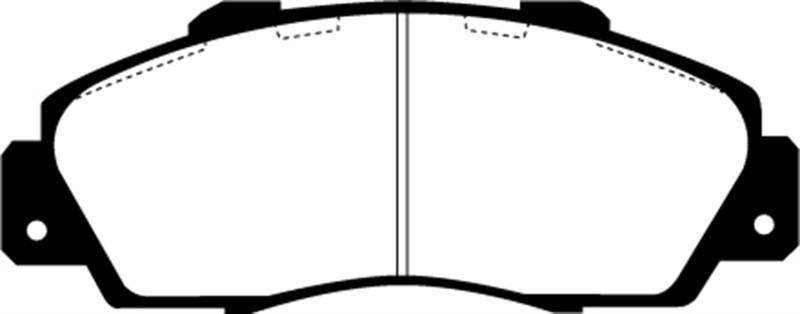 EBC 97 Acura CL 3.0 Redstuff Front Brake Pads thumbnail 7