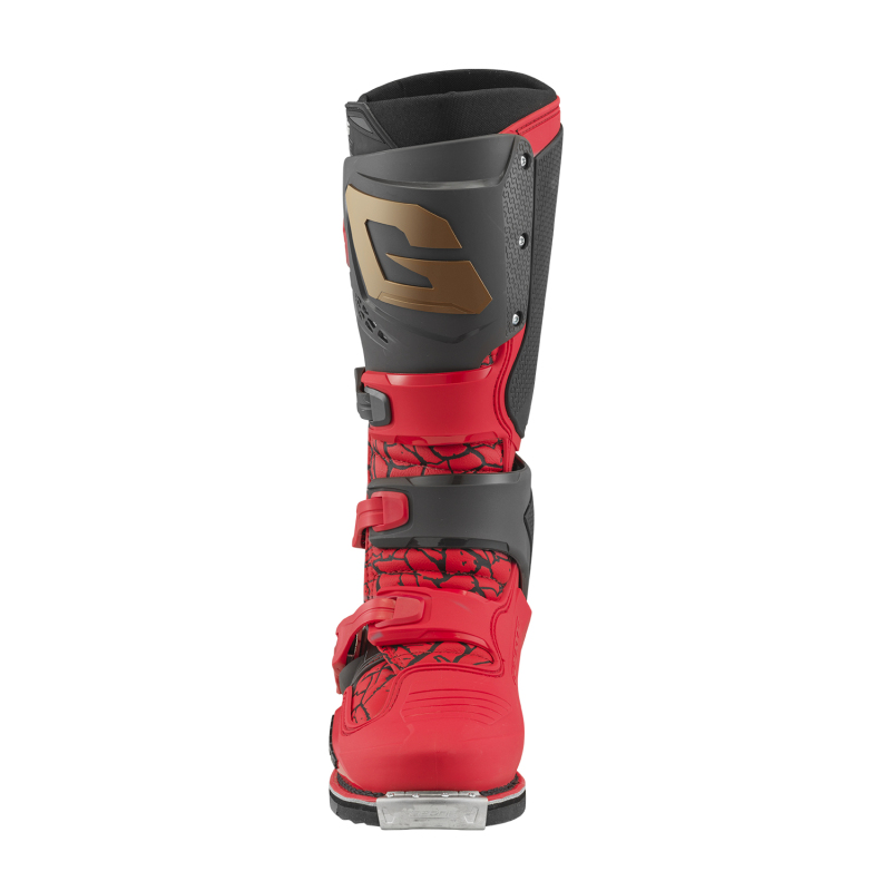 Gaerne SG22 Limited Edition MAGMA MJK LE Boot Deep Black/Fiery Red Size 8