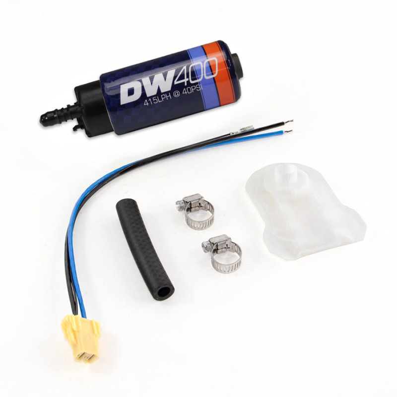 DeatschWerks 415LPH DW400 In-Tank Fuel Pump w/ 9-1041 Install Kit 98-11 Nissan Patrol thumbnail 3