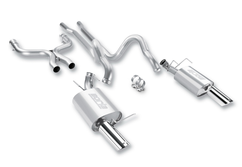 Borla 2011-2012 Mustang GT 5.0L 8cyl 6spd RWD Aggressive ATAK Catback Exhaust thumbnail 4