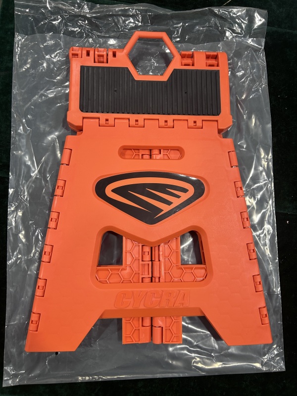Cycra Fold Up Motostand Red  W/Decal