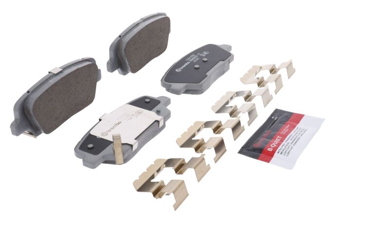 Brembo 17-18 Kia Sorento/ Hyundai Santa Fe Sport Rear NAO Brake Pad thumbnail 6