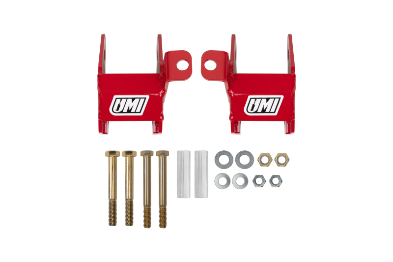 UMI Performance 64-72 GM A-Body Rear Control Arm Relocation Brackets - Bolt-In thumbnail 2