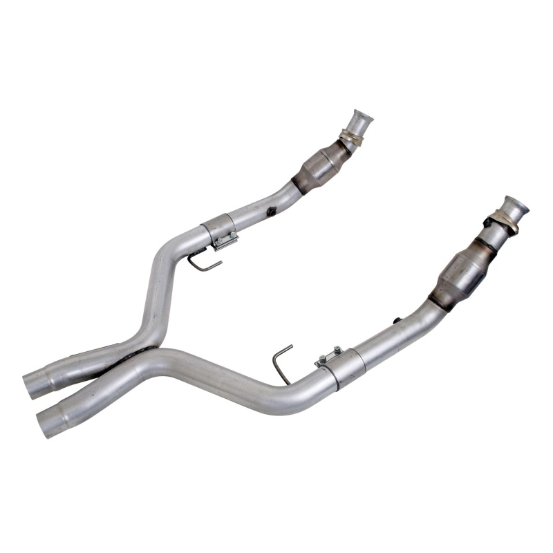BBK 05-10 Mustang 4.6 GT High Flow X Pipe With Catalytic Converters - 2-3/4 thumbnail 3