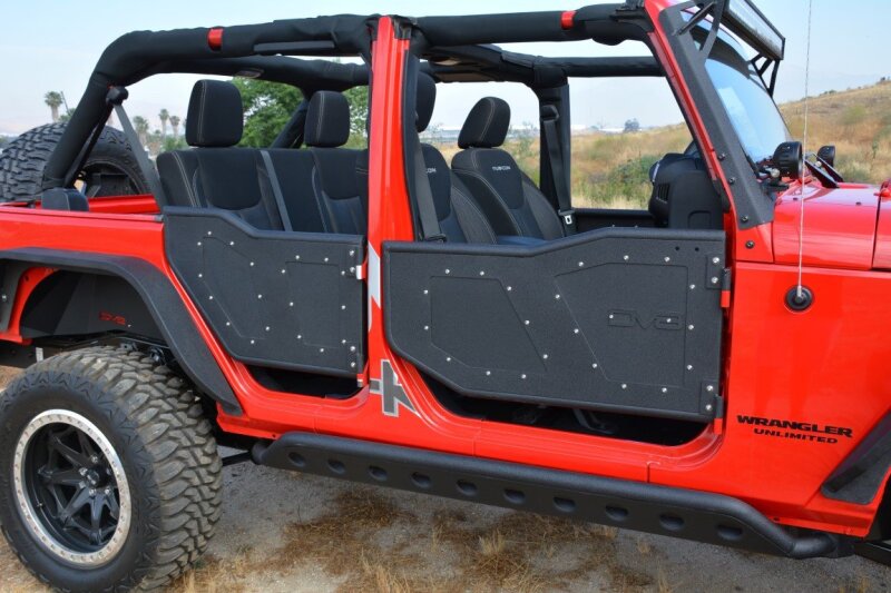 DV8 Offroad 07-18 Jeep Wrangler Jk Rock Doors thumbnail 6