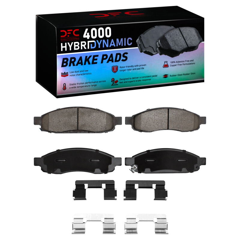 DFC HybriDynamic Brake Pads Hrdwr Kit