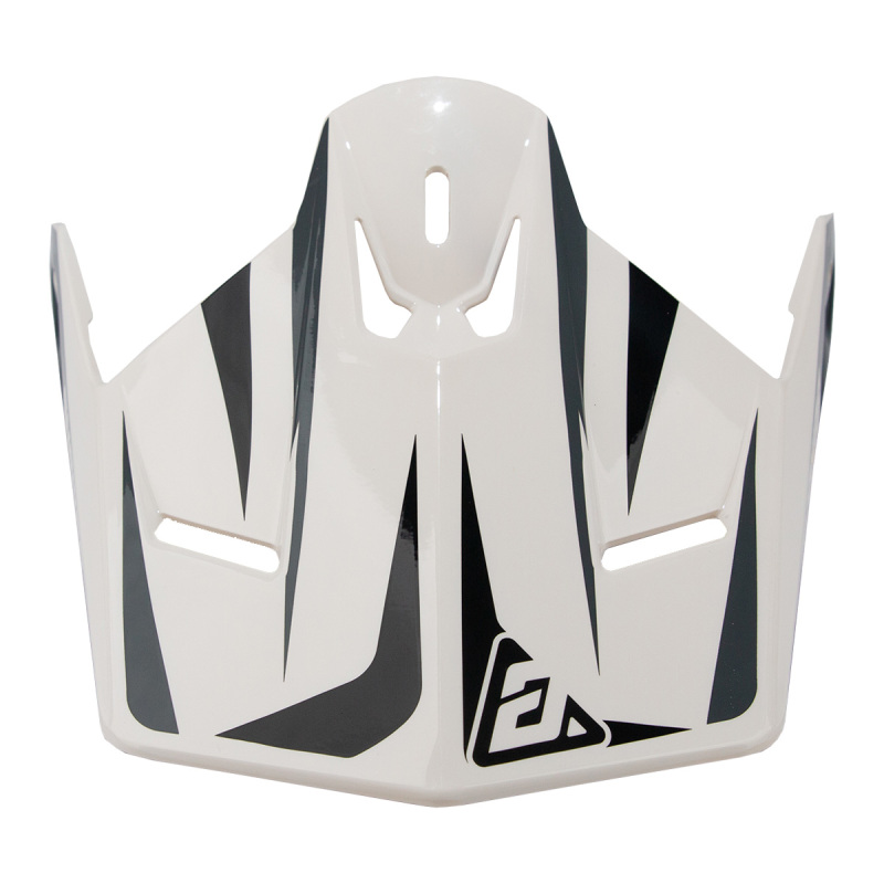 Answer 26 AR1 Mototown Glossy Visor - White/Grey/Black