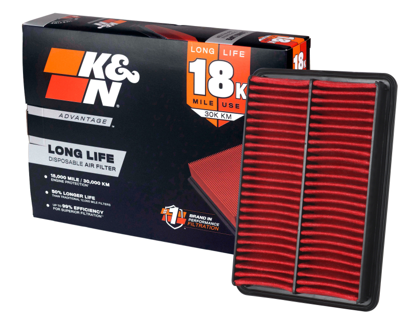 K&N Mazda 3 L4-2.0L F/I 2012-2018 Advantage Air Filter thumbnail 2
