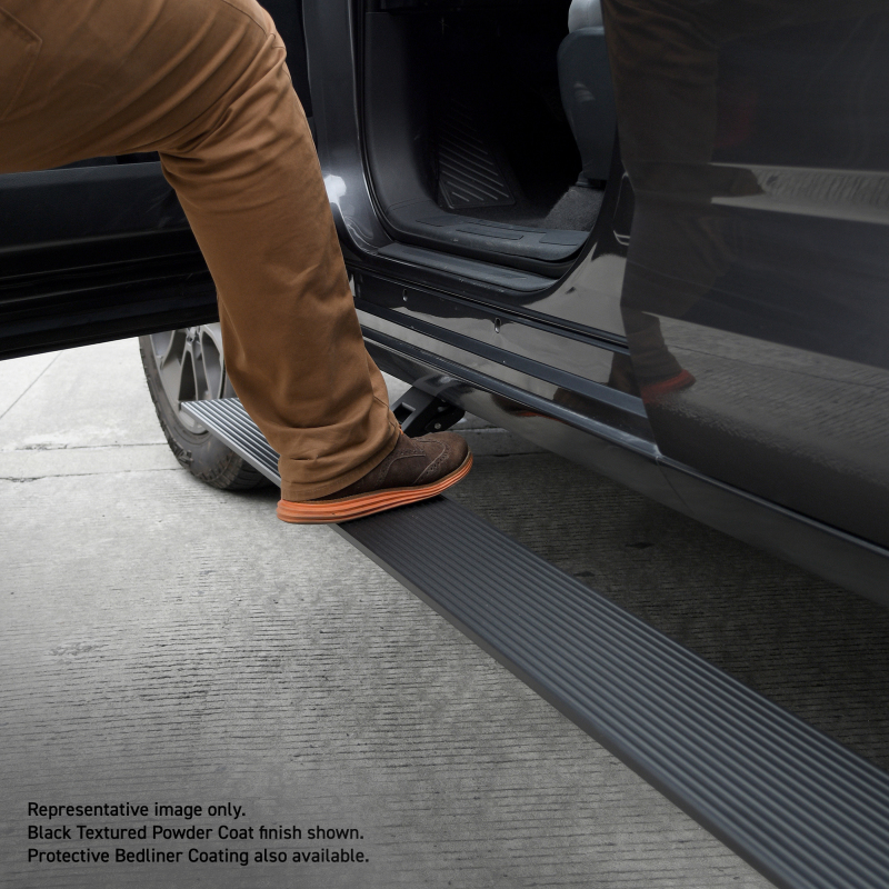RealTruck 11-22 Ram 2500/3500 CC 4dr VoltStep Electric Running Board Kit - Bedliner Coating thumbnail 4