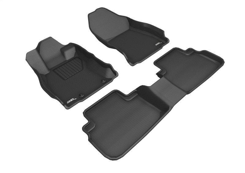 3D MAXpider 19-24 Subaru Forester Kagu Black Full Set thumbnail 3