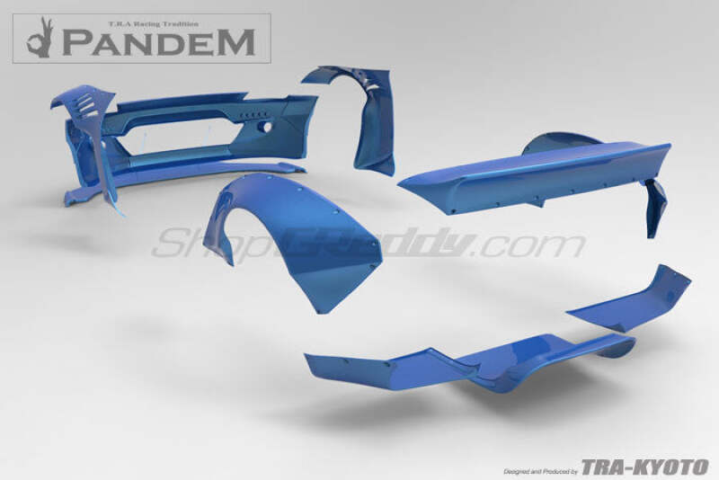 GReddy 03-08 Nissan 350Z Rocket Bunny Full Wide-Body Aero Kit thumbnail 2