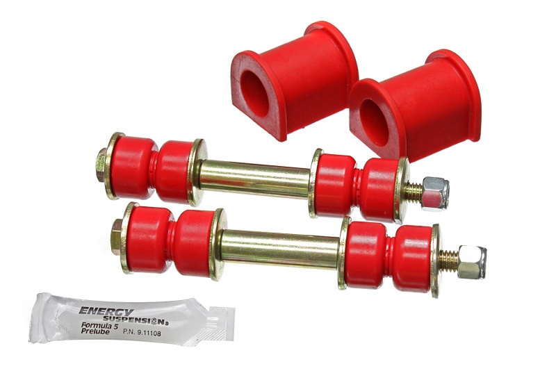 Energy Suspension 87-95 Pathfinder Red 24mm Front Sway Bar Frame Bushings thumbnail 5