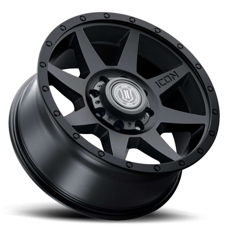 ICON Alloys Wheels 1820908152DB WHEEL REBOUND DBL BLACK - 20 X 9 / 8 X 170 / 6MM / 5.25" BS thumbnail 4
