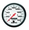 Autometer Phantom 5in 160 MPH Speedometer Electric Program w/ LCD Odometer thumbnail 5