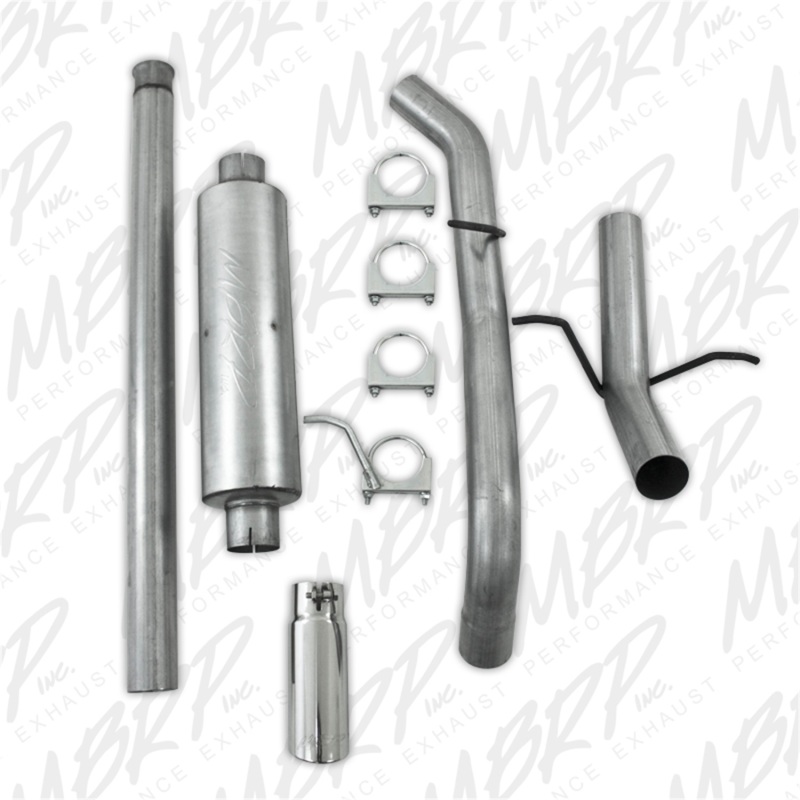 MBRP 2009 Chev/GMC 1500 4.8/5.3L EC/CC (excluding 8 bed) Cat Back Single Side thumbnail 9