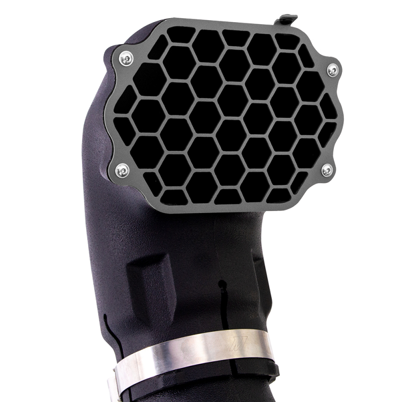 Borne Off-Road Snorkel Air Intakes MMAI-JL-18NGR Intake Kits, Intake Snorkel, Polyethylene Tube, Black, Gray Primer Brackets, Jeep, Kit thumbnail 5
