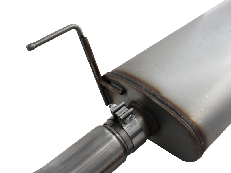 aFe MACH Force XP Exhausts Cat-Back SS 409 EXH Wrinkle Black CB Ford F-150 11-12 V6-3.5L (tt) thumbnail 8