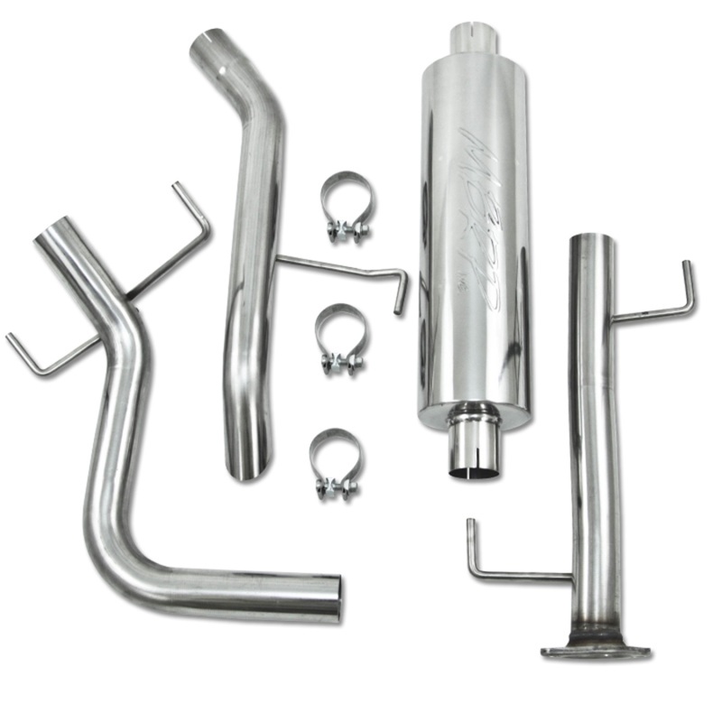 MBRP 2007-2009 Toyota FJ 4.0L V6 Cat Back Single Rear Exit Off-Road Tail No tip thumbnail 6
