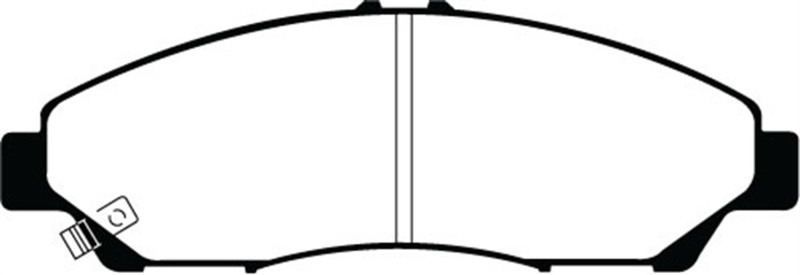 EBC 14+ Acura RLX 3.5 Hybrid Greenstuff Front Brake Pads thumbnail 2
