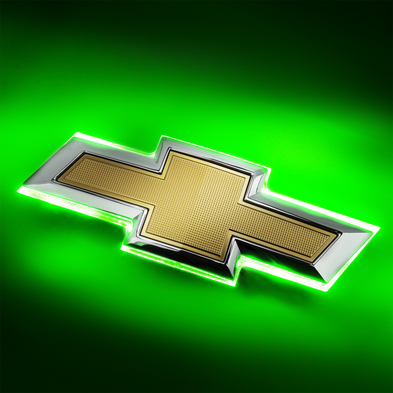 Oracle 16-19 Chevrolet Camaro Illuminated Bowtie - Dual Intensity - Green thumbnail 3