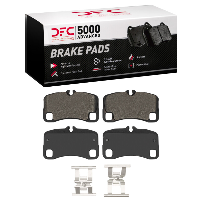 DFC 5000 Advanced Pads - Low-Metallic and Hardware Kit