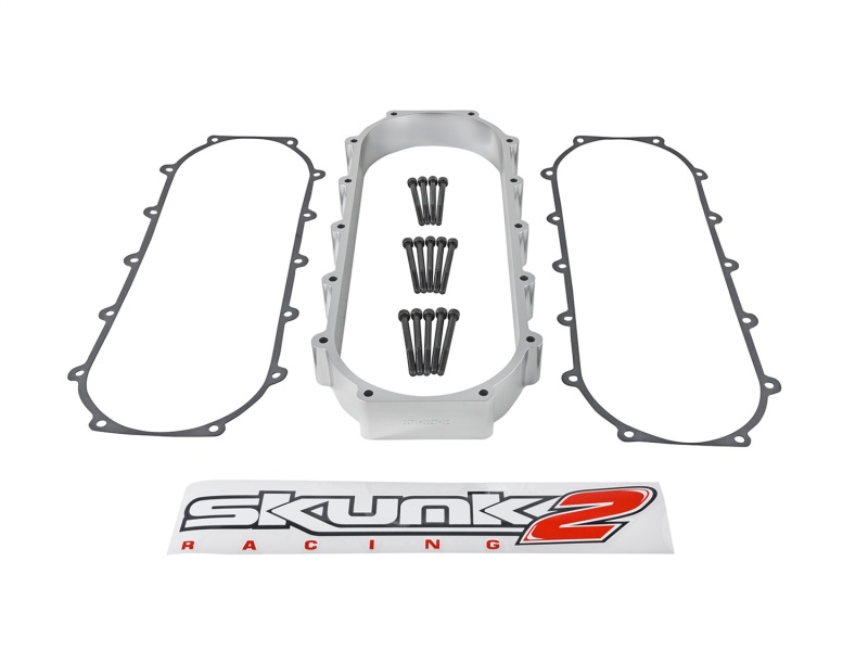 Skunk2 Ultra Series Honda/Acura Silver RACE Intake Manifold 2 Liter Spacer (Inc Gasket & Hardware) thumbnail 4