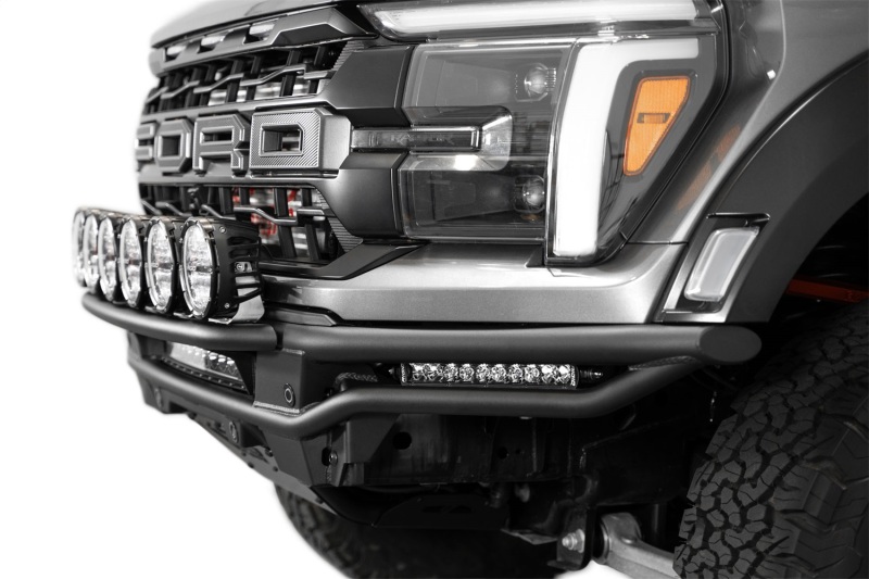 Addictive Desert Designs 2021-2024 Ford F-150 Raptor Race Series Front Bumper Light Hoop thumbnail 9