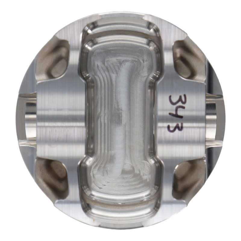 Wiseco Mitsubishi EVO X 4B11 Turbo -14cc 86mm Bore 8.8 CR HD Forged Piston Kit thumbnail 4