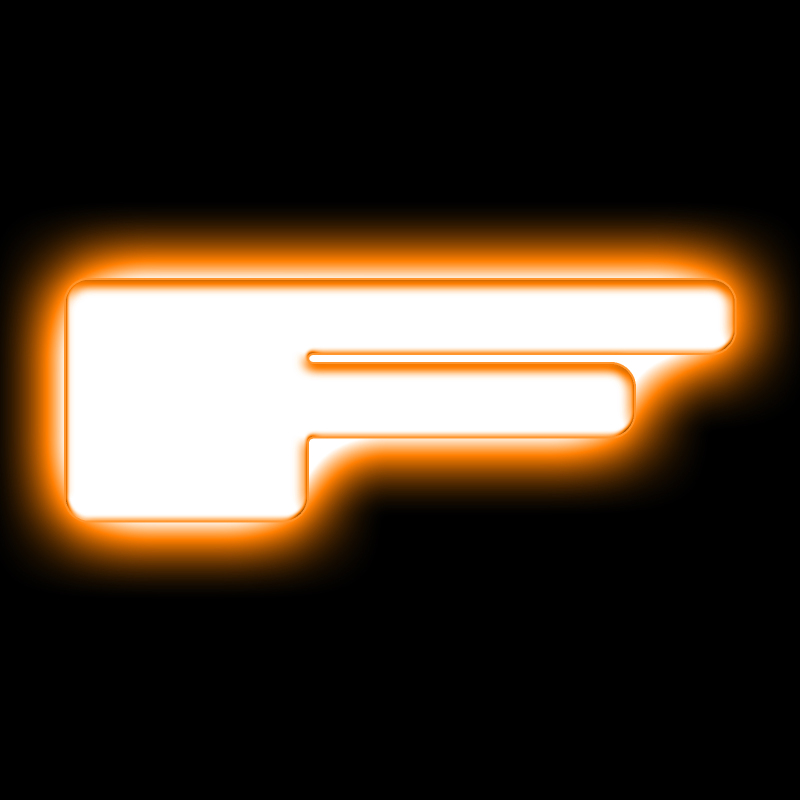 ORACLE Lighting Universal Illuminated LED Letter Badges - Matte Wht Surface Finish - F thumbnail 2