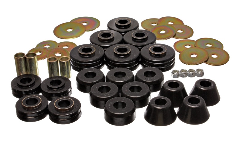 Energy Suspension 78-80 GM Denali XL/Suburban & Yukon XL 4WD Black Body(cab) Mount Set thumbnail 2