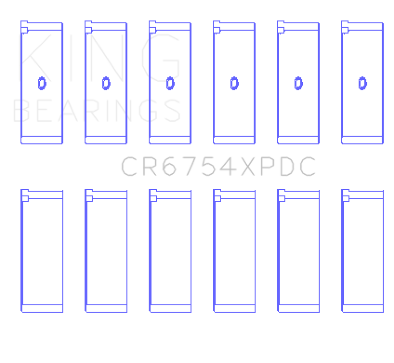 KING Performance Rod Bearings