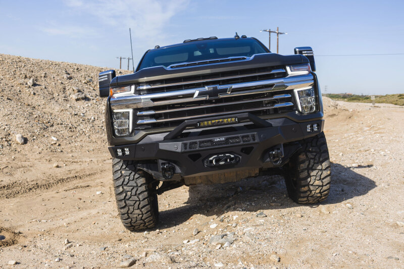 DV8 Offroad 20-23 Chevrolet Silverado 2500/3500 Spec Series Front Bumper w/ Winch