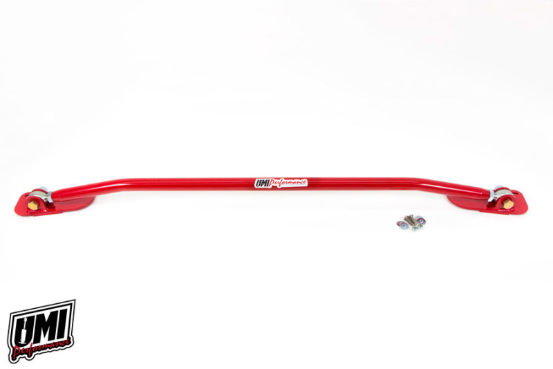 UMI Performance 82-92 GM F-Body Adjustable Strut Tower Brace (LS Only) - Red thumbnail 2