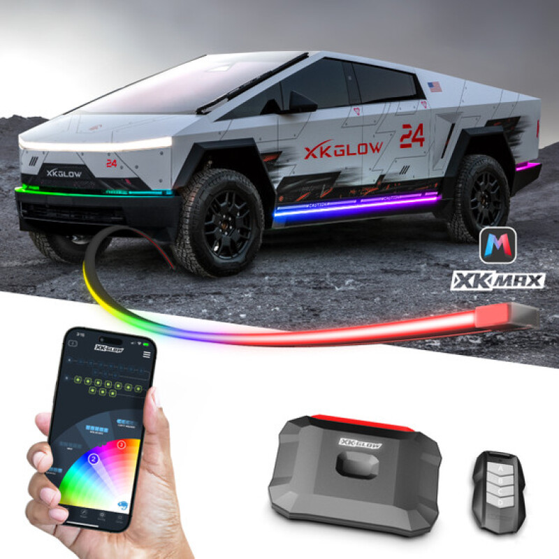 XK Glow Tesla Cybertruck XKmax Body Gap Kit thumbnail 2