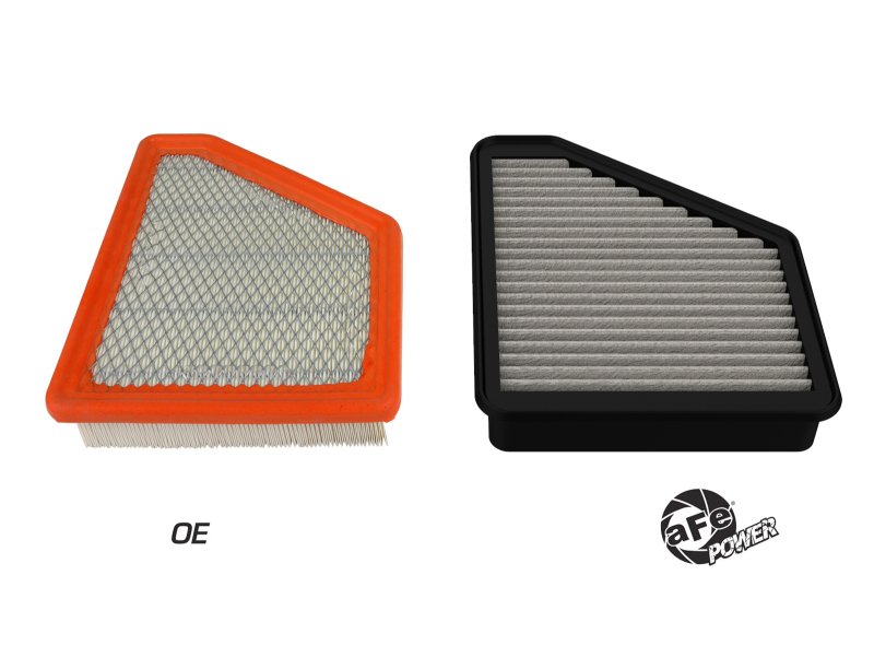 aFe MagnumFLOW OE Replacement Air Filter w/Pro Dry S Media 10-17 Chevy Equinox L4-2.4L / V6 3.0/3.6L thumbnail 2